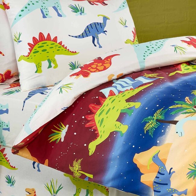 SINGLE DUVET COVER Dino Land
