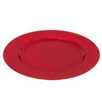 Christmas Red Charger Plate