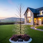 2.1M Warm White Light Up Christmas Tree