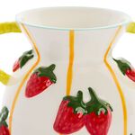 Strawberry Ceramic Amphora Vase