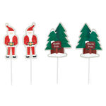Wilton Santa 12 Treat Picks