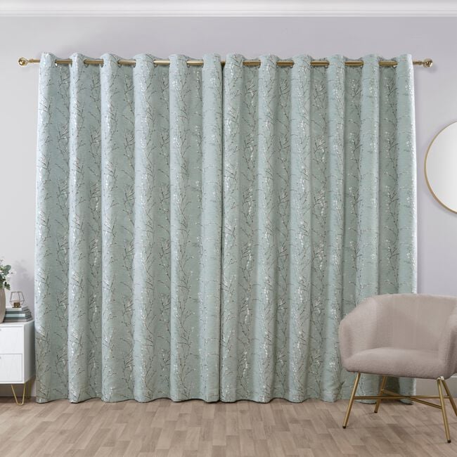 JESS SAGE 90x90 Curtain