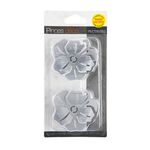 Coquelicot White/Grey Curtain Clip 2Pk
