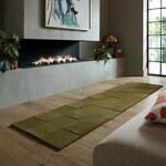 CHECKERBOARD GREEN 60x230cm Runner 