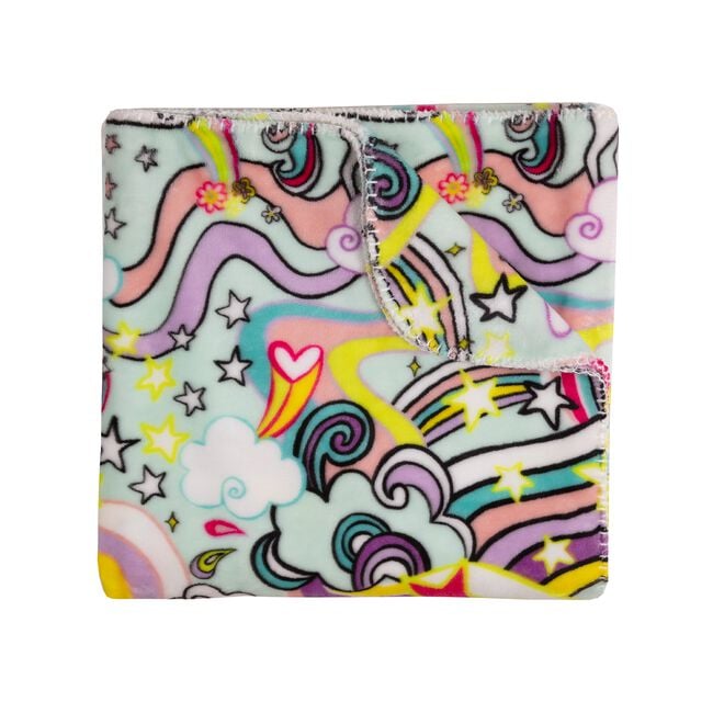 Groovy Unicorn 120cm x 150cm Throw