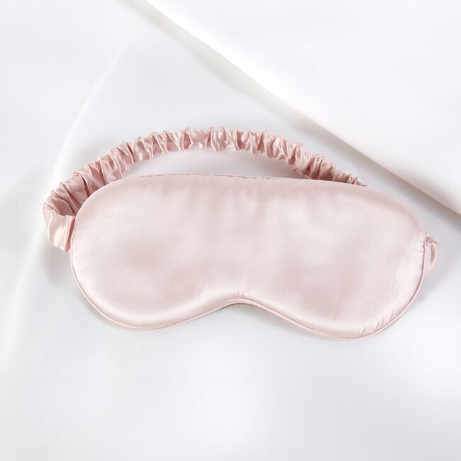 Silk Eye Mask - Blush