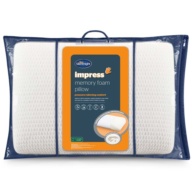 Silentnight Impress Deluxe Firm Memory Foam Pillow