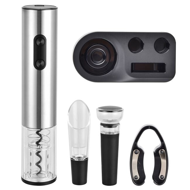 Cashel Living Electric Wine Opener Set 