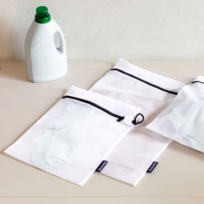 Brabantia Wash Bag White - 3 Pack