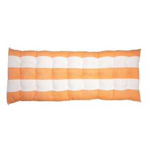 REVERSIBLE BENCH CUSHION Orange