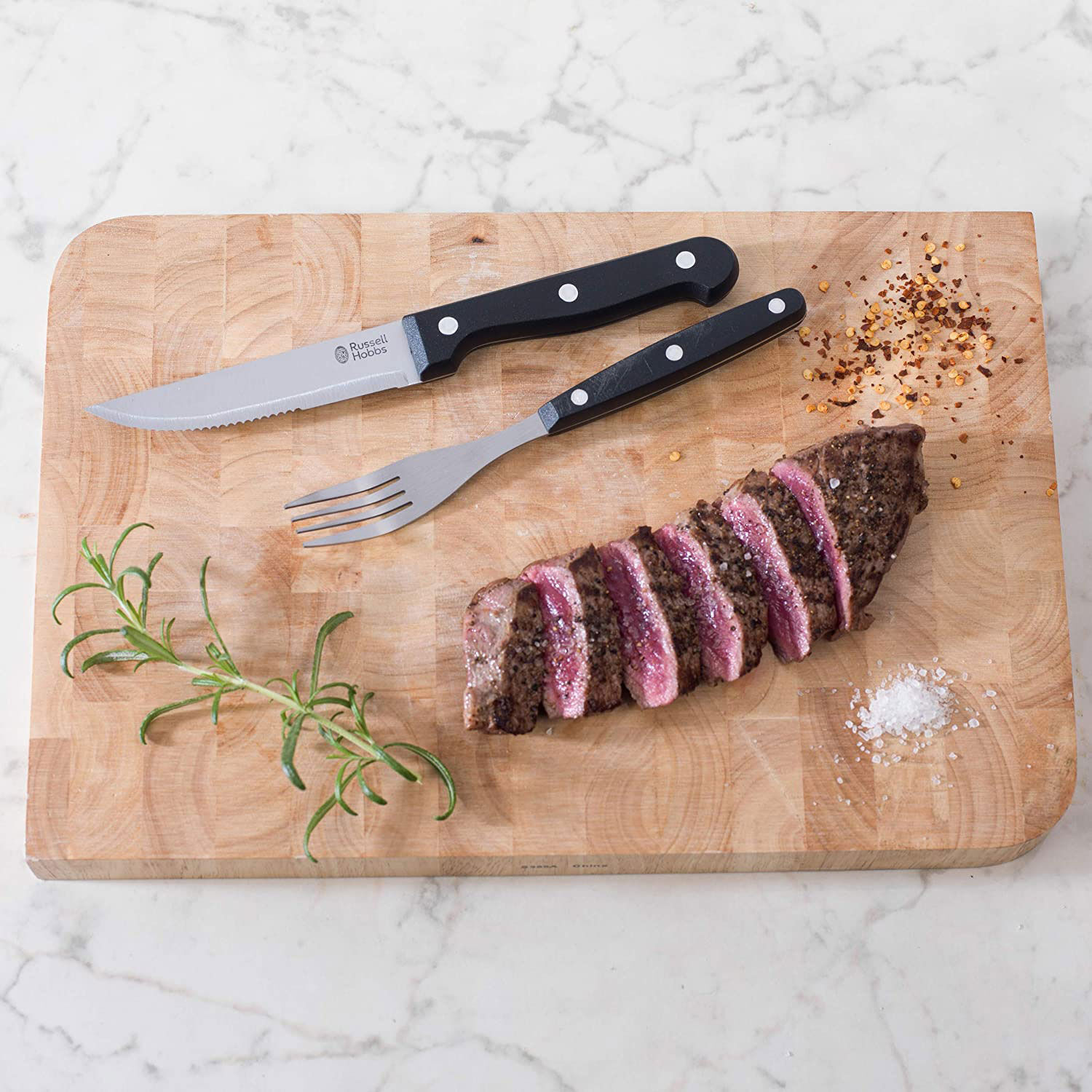 Russell Hobbs Steak Knife And Fork Set 12 Piece Home Store + More