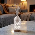 Woodbridge LED Ceramic Reed Diffuser Owl