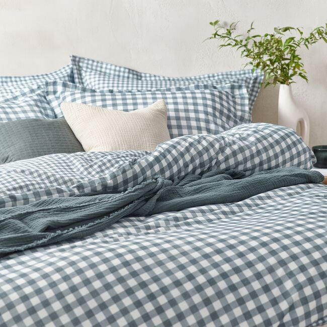 SUPERKING DUVET COVER Barton Navy