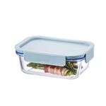 Lock & Lock 630ml Glass Rectangular Container