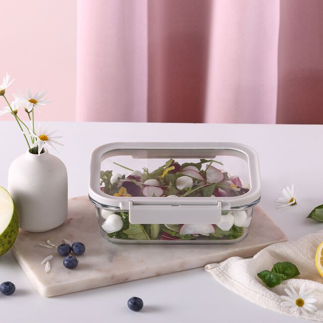 STORAGE MASTER 1L Glass Food Storage