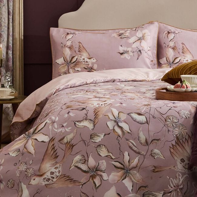 VOYAGE MAISON DOUBLE DUVET COVER Floella Viola 