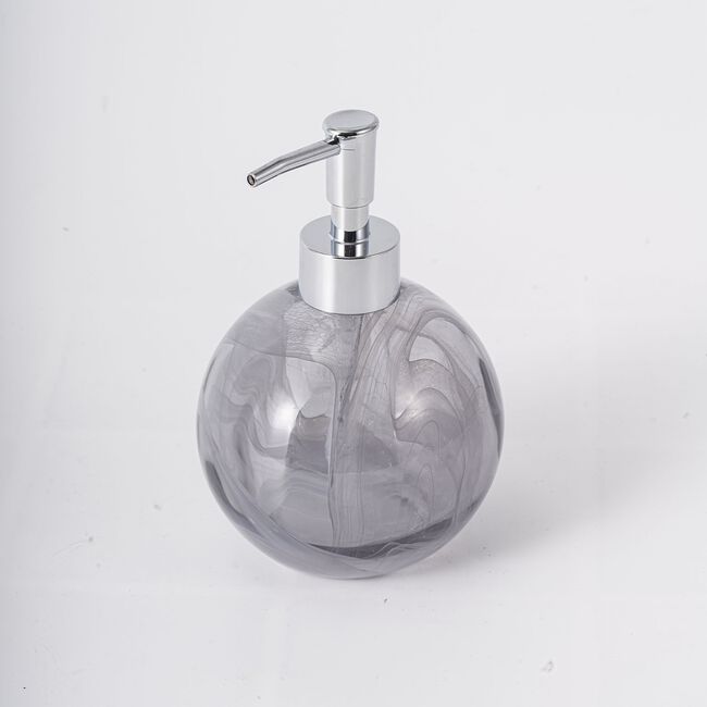 Glass Smoke Soap Dispenser