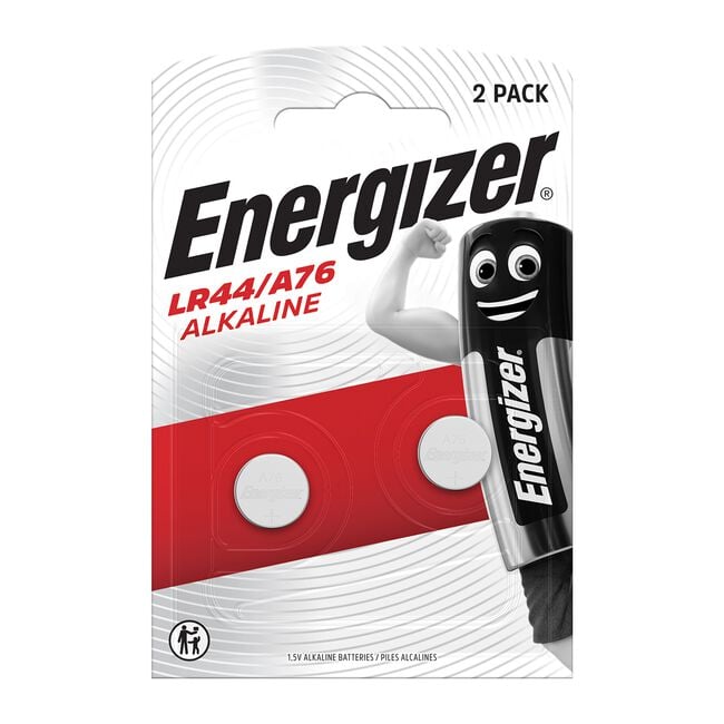 Energizer LR44/A76 Batteries 2-Pack