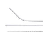 Stainless Steel Straight and Curved Straws
