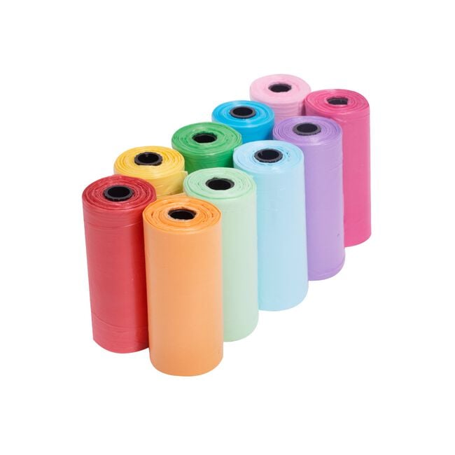 Rainbow Poop Bags 150 Pack