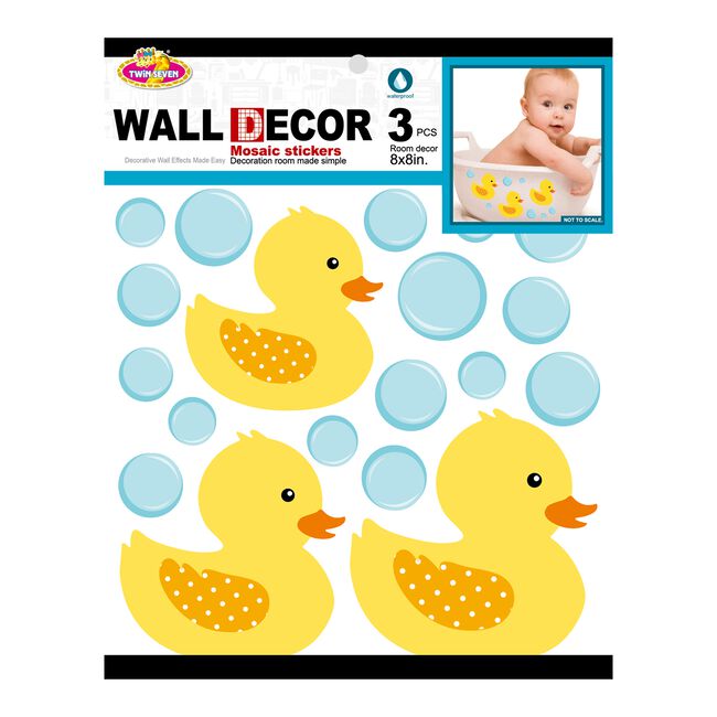 Duck & Bubbles Mosaic Stickers