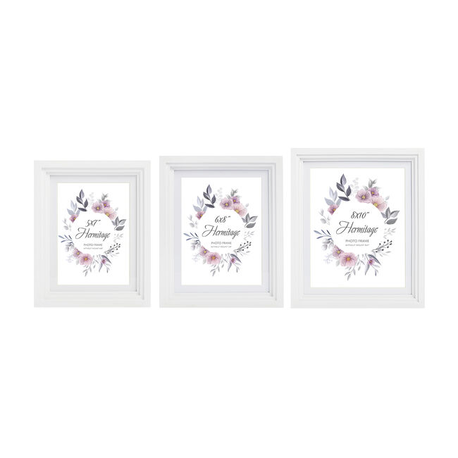 5X7 HERMITAGE WHITE Photo Frame