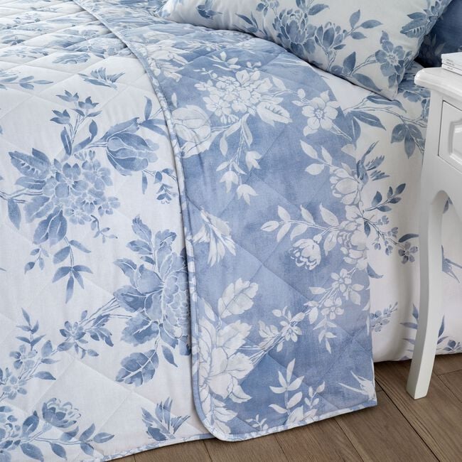 Priscilla Bedspread 200 x 220cm - Chambray
