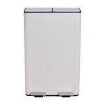60L RECYCLING BIN Light Beige