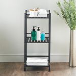 Causeway Bay 3-Tier Black Shelving Unit