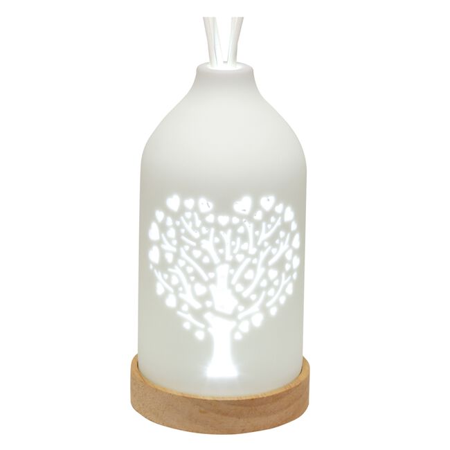 Woodbridge LED Ceramic Reed Diffuser Tree