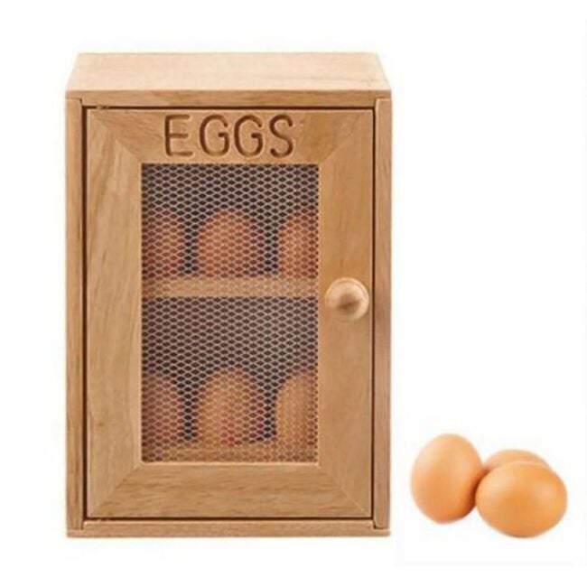 Apollo Rubberwood Egg Cabinet