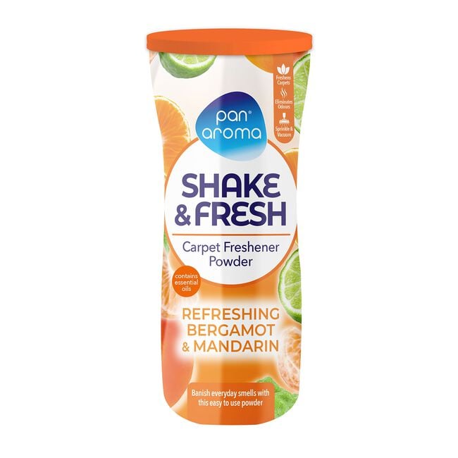 Pan Aroma 500g Carpet Freshener Bergamot Mandarin