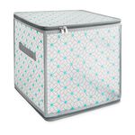 Clever Polka Clothes Cube Storage 30x30x30cm