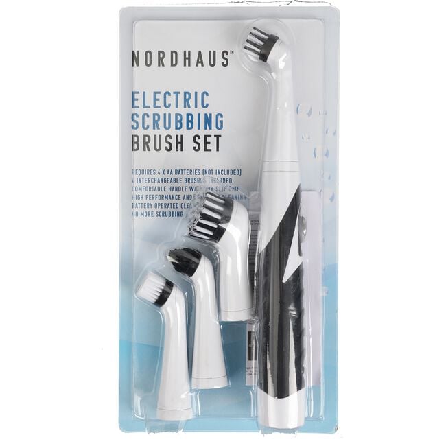 Nordhaus Electric Scrubbing Brush Set