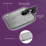 Carmen Rechargeable Hot Water Bottle - Grey