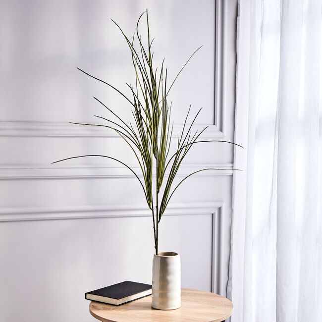 Grass Spray Olive Faux Flower