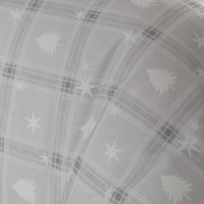 SINGLE DUVET COVER Brushed Cotton Winter Forest