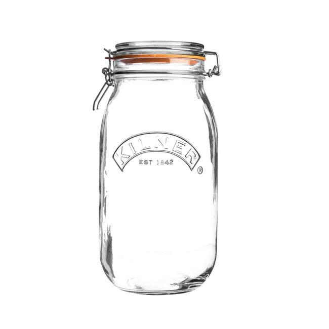 Kilner Round Clip Top Jar 2L