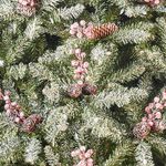 National Tree Snowy Dunhill Fir 7ft Christmas Tree