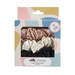 Silk Scrunchies 3 Pack