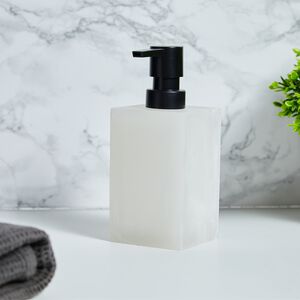 SALERNO SOAP DISPENSER White