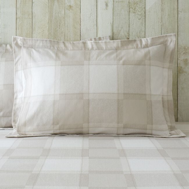 Brushed Cotton Snoozy Sheep Oxford Pillowcase Pair