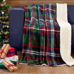 Ruane Tartan Sherpa Throw 127cm by 152cm
