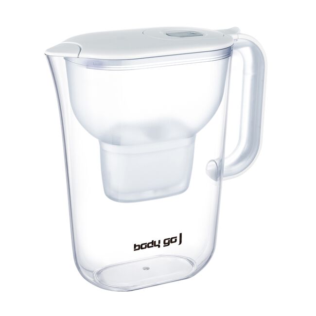 Body Go White 2.4L Water Jug with LCD Indicator