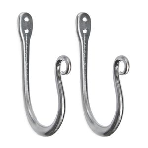 HOOK HOLDBACK Brushed Nickel