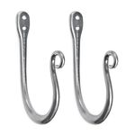 HOOK HOLDBACK Brushed Nickel