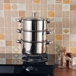 Dynamic Chef 20cm 3 Tier Food Steamer Pot Set