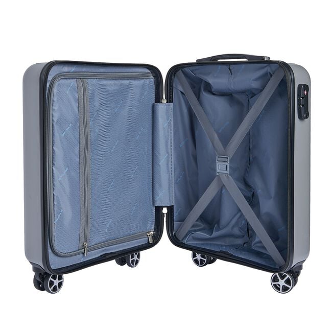 Cabin Bag Lightweight Luggage - SIlver