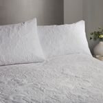SINGLE DUVET COVER Serene Avery Stripe White