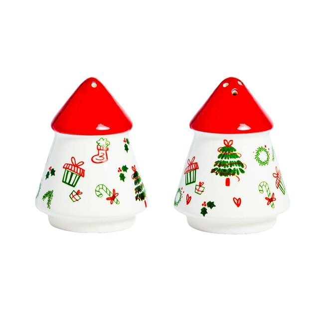 Festive Salt and Pepper Shakers